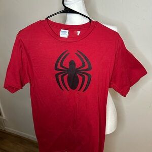 Spiderman Red Graphic T-Shirt